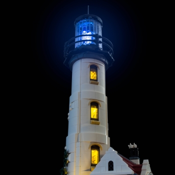 LED-Beleuchtung-Set für LEGO® Motorisierter Leuchtturm / Motorised Lighthouse #21335
